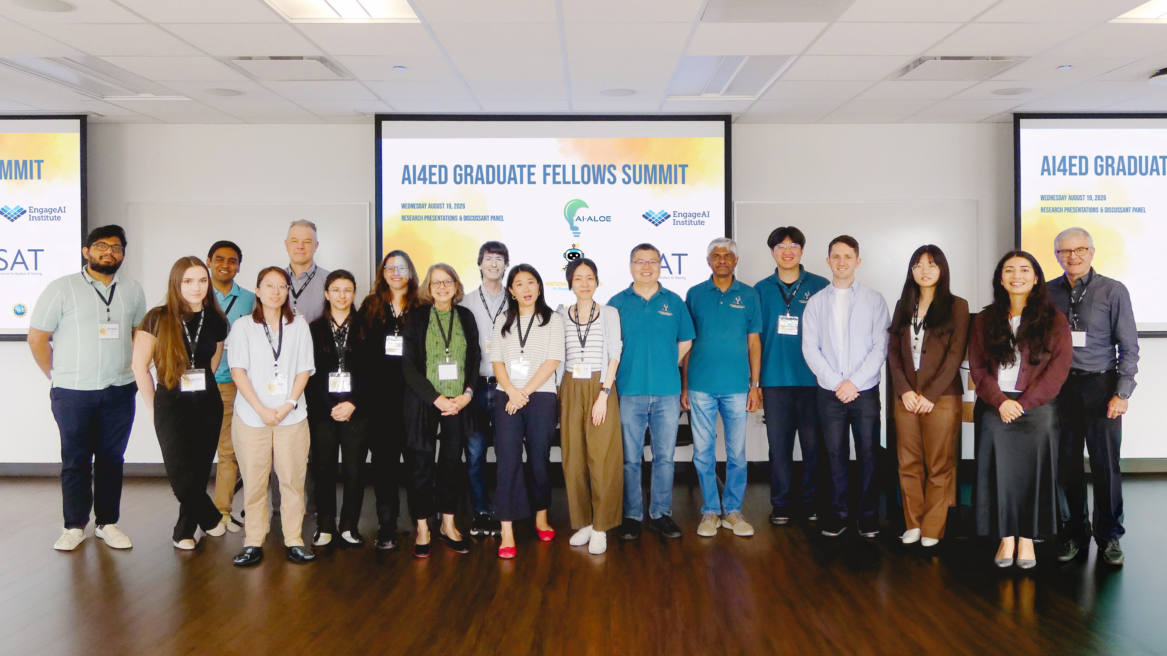 Jinho Kim's 2026 AI4Ed-Funded Summer Graduate Fellowship & Summit